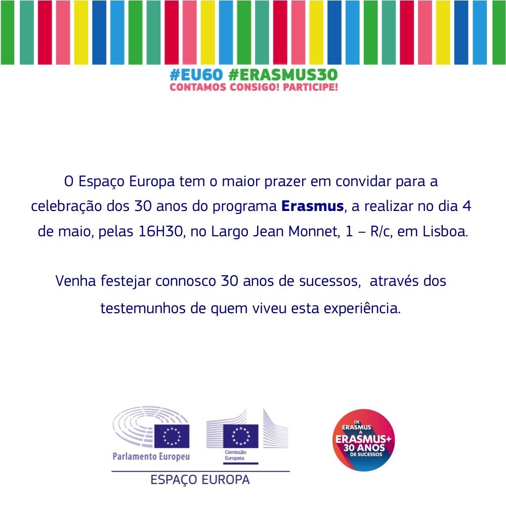 30 anos Erasmus