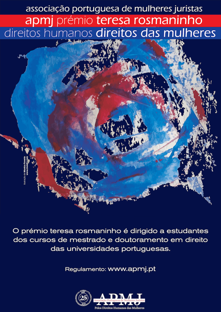 Cartaz prémio Teresa Rosmaninho 